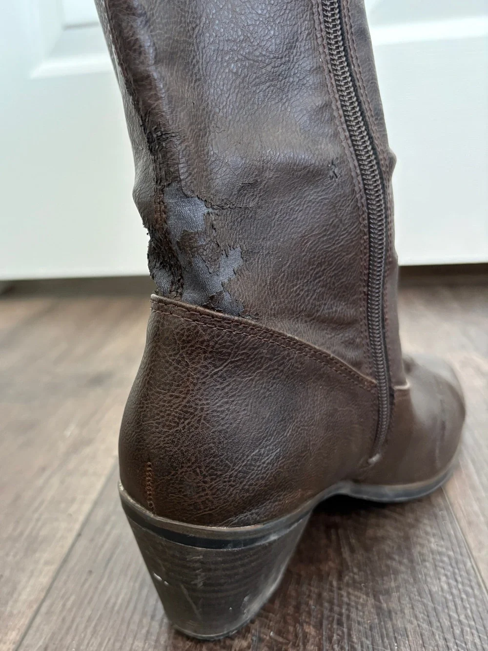 Mossimo Supply Co Dark Brown Western Cowgirl Boots